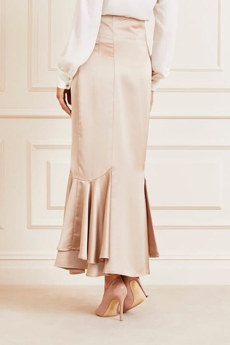 MARCIANO BY GUESS GABRIELLE SKIRT FAWN TAUPE 2