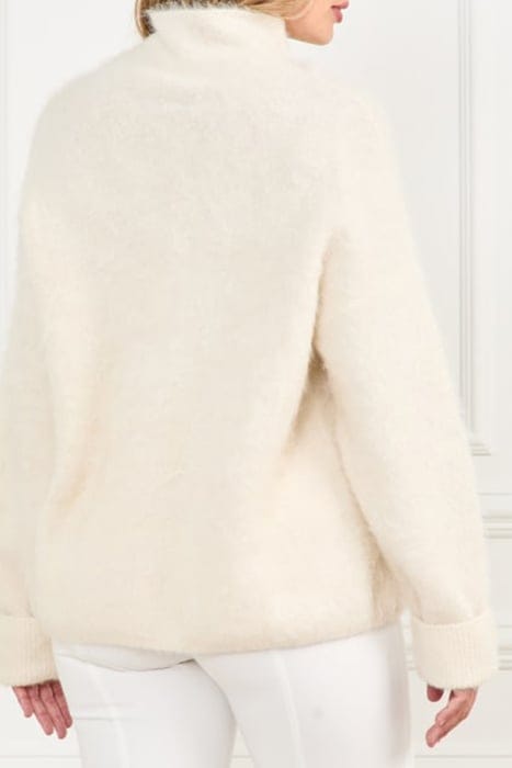 MARCIANO BY GUESS TANYA PULLOVER SWEAT PALE PEARL 2