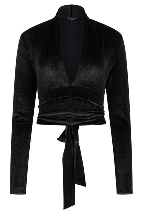 MARCIANO BY GUESS STARR TOP GOLD BLOUSE MULTI 4