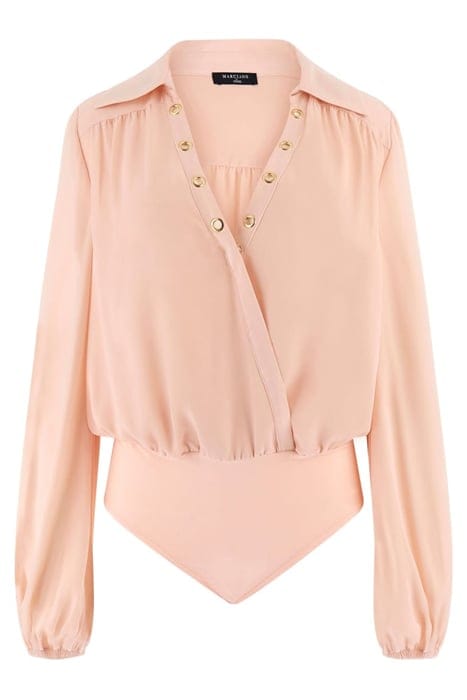 MARCIANO BY GUESS EVA BODYSUIT BLUSH BREEZE 4