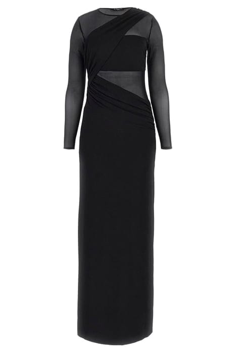 MARCIANO BY GUESS STARSTRUCK GOWN JET MAXI DRESS BLACK 3