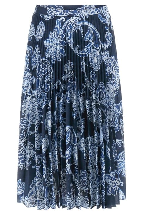 MARCIANO BY GUESS NEW GISELLE PLEATED FLORAL INK MINI SKIRT 4