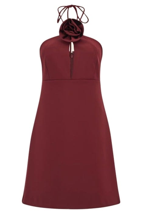 MARCIANO BY GUESS DANIELA SCUBA MINI DRESS VINO 4