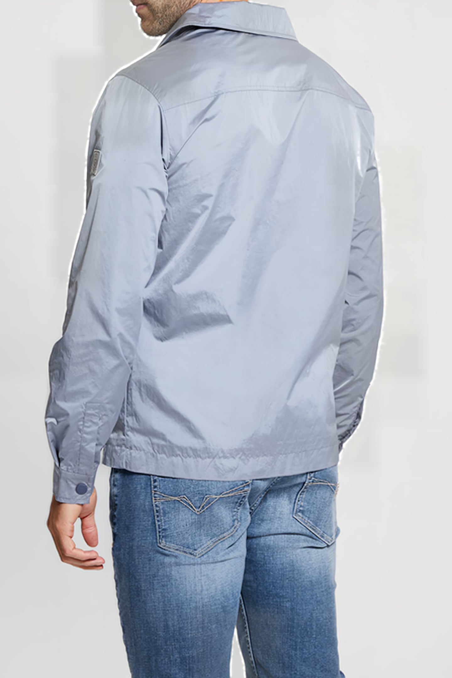 GUESS ECO SHACKET LIGHT BLUE SKY 2
