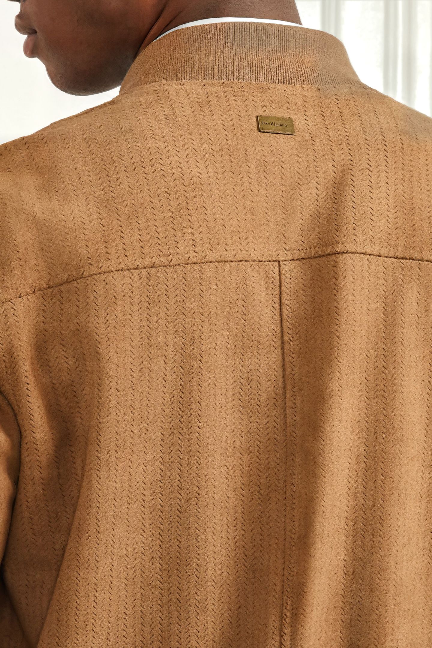 MARCIANO BY GUESS SUEDE JACKET TALL BOOTS LIGHT BROWN 7
