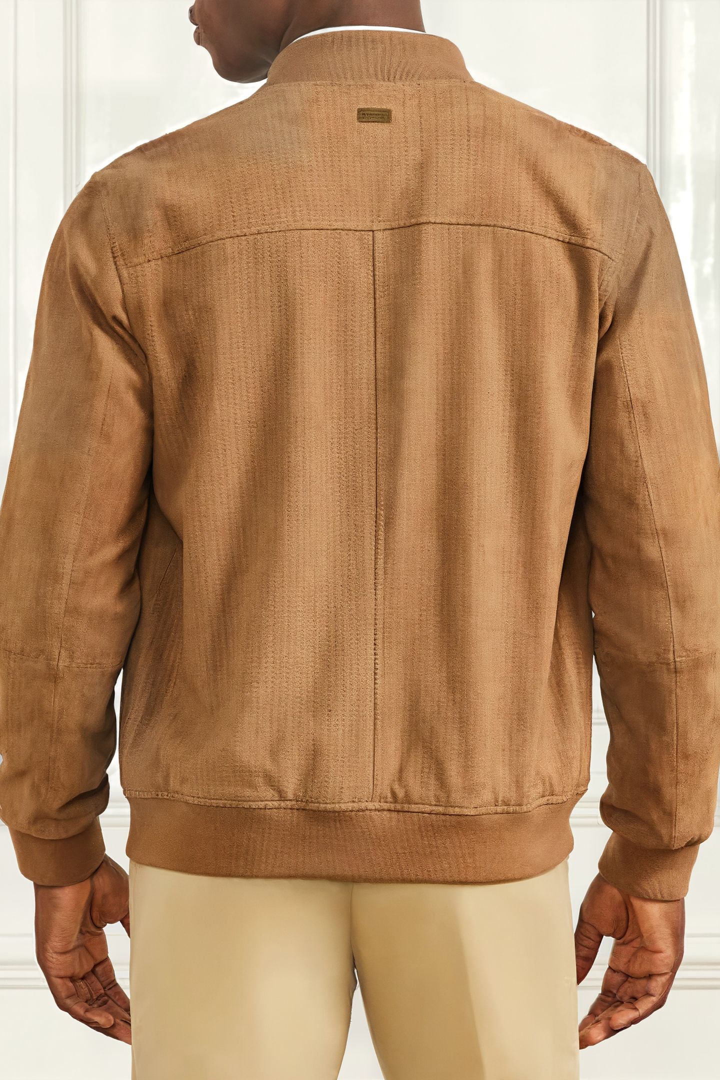 MARCIANO BY GUESS SUEDE JACKET TALL BOOTS LIGHT BROWN 2