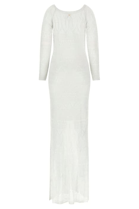MARCIANO BY GUESS HYDRA LONG DRESS SWT PALE PEARL 4