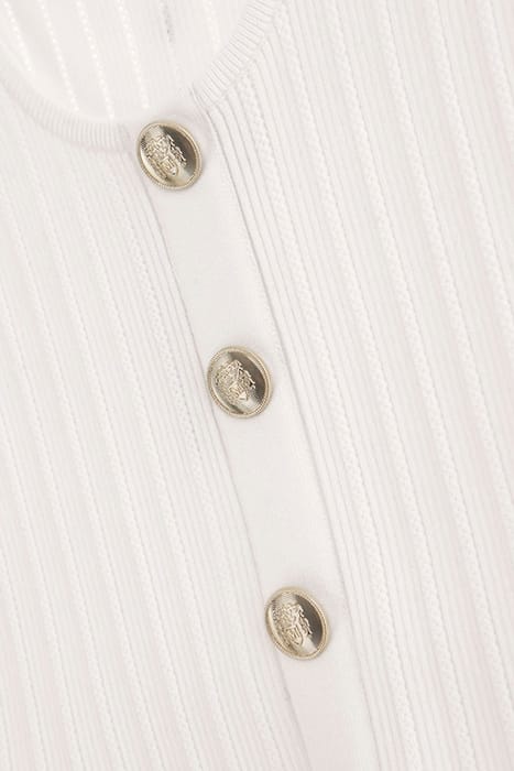 MARCIANO BY GUESS ANDROMEDA STITCHE PALE CARDIGAN PEARL 7