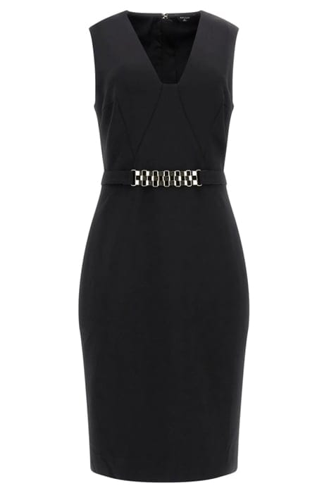 MARCIANO BY GUESS DALLAS DRESS JET BLACK 4