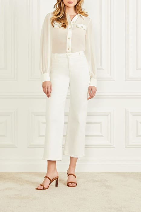 MARCIANO BY GUESS EMILY SHIRT PALE PEARL 3