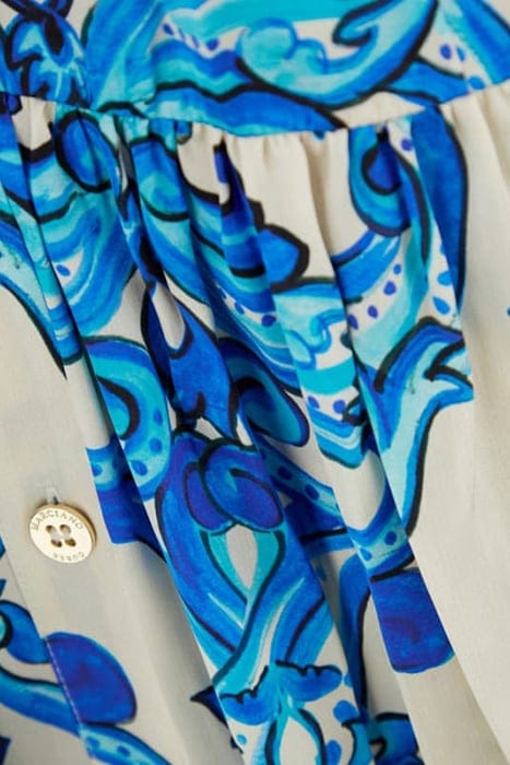 MARCIANO BY GUESS NOMAD MAXI DRESS BLUE NOTE 7