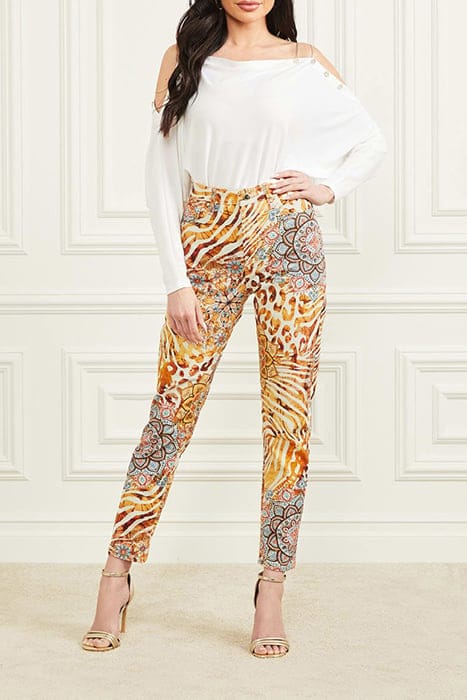 MARCIANO BY GUESS CONNOR SLIM TAPERED BOHEME PRINT 3