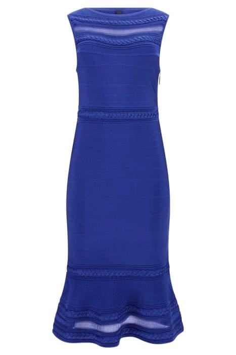 MARCIANO BY GUESS KIARA BRAIDED BAN BLACKENED BLUE MINI DRES 3