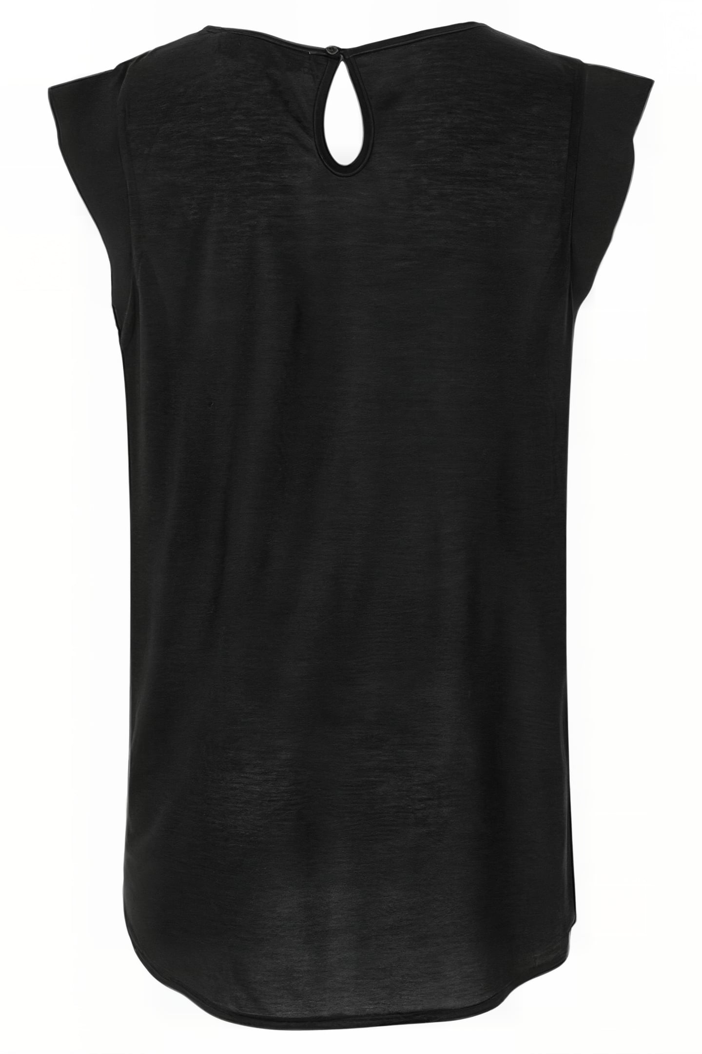 POLLY PLAINS CAPPEDTEE BLACK 2