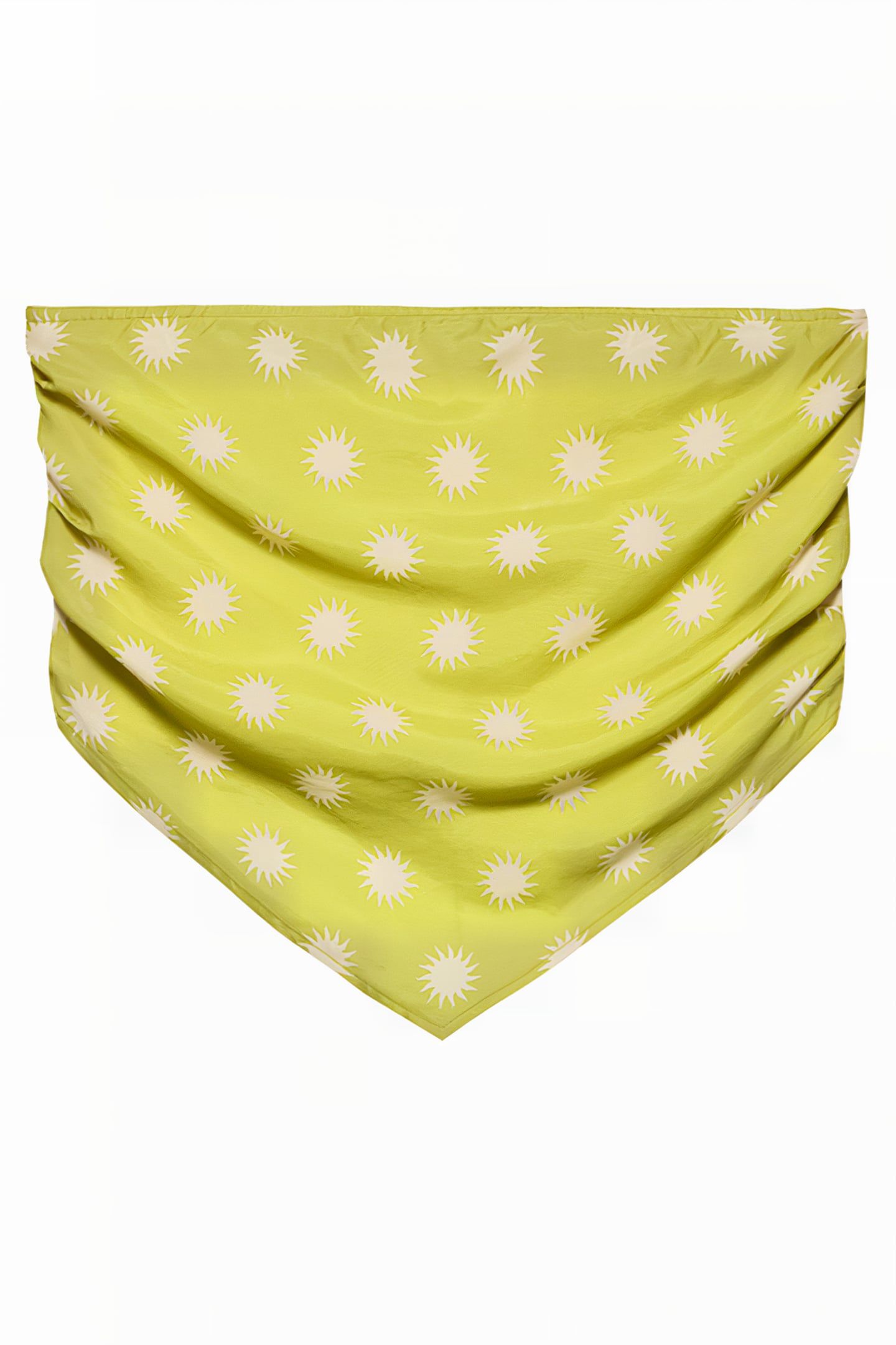SCARF SMOCK TOP PALM 4