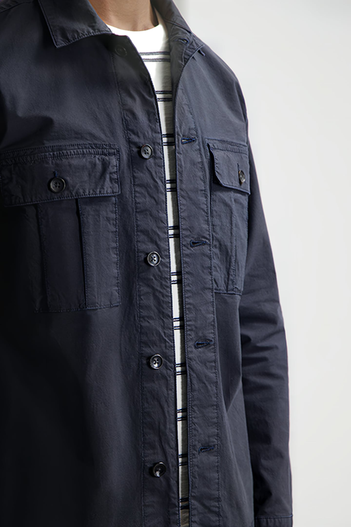 DS_MAVERICK CARGO OVERSHIRT DK. NAVY 4