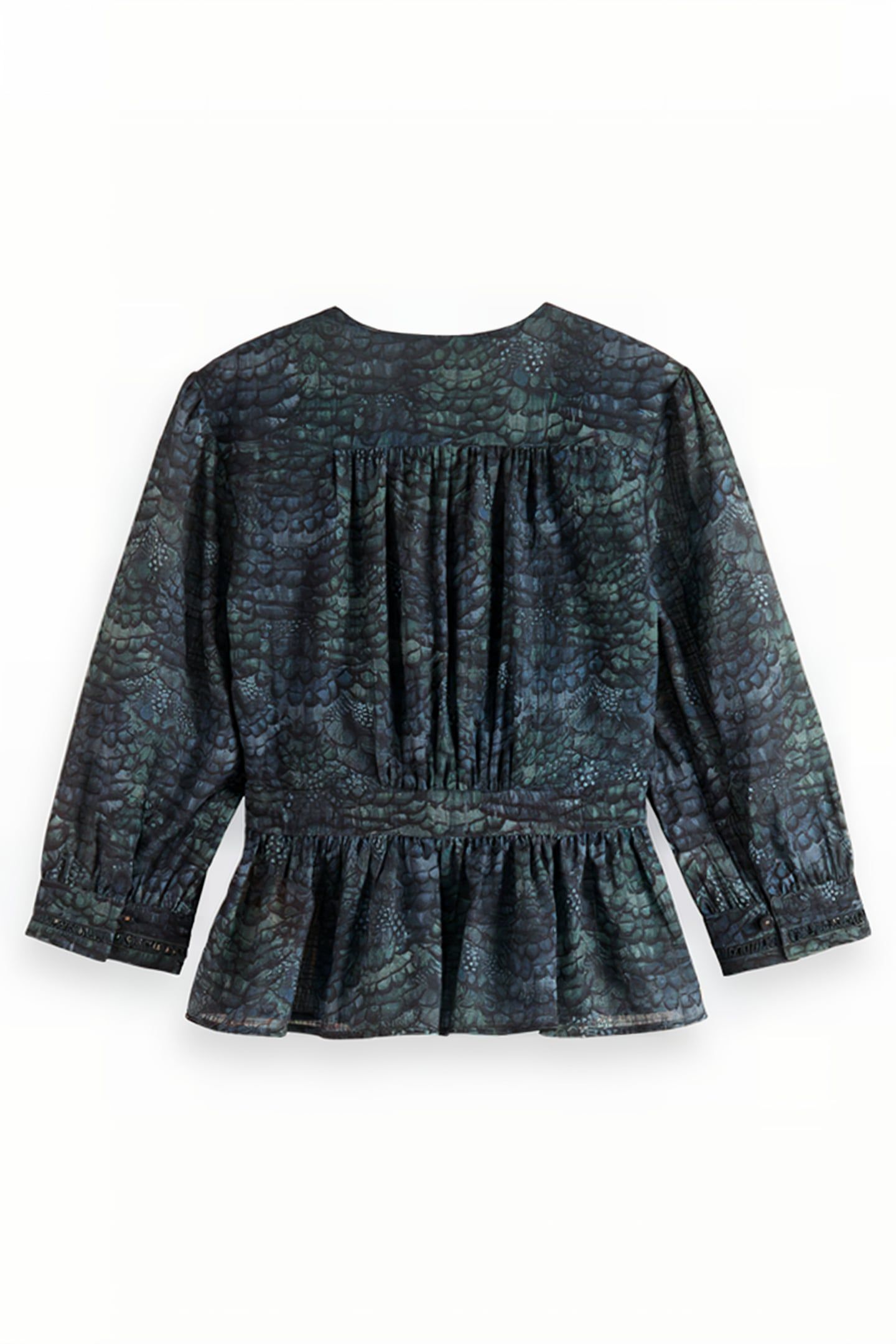 WRAP TOP FEATHER BOTTLE GREEN 5