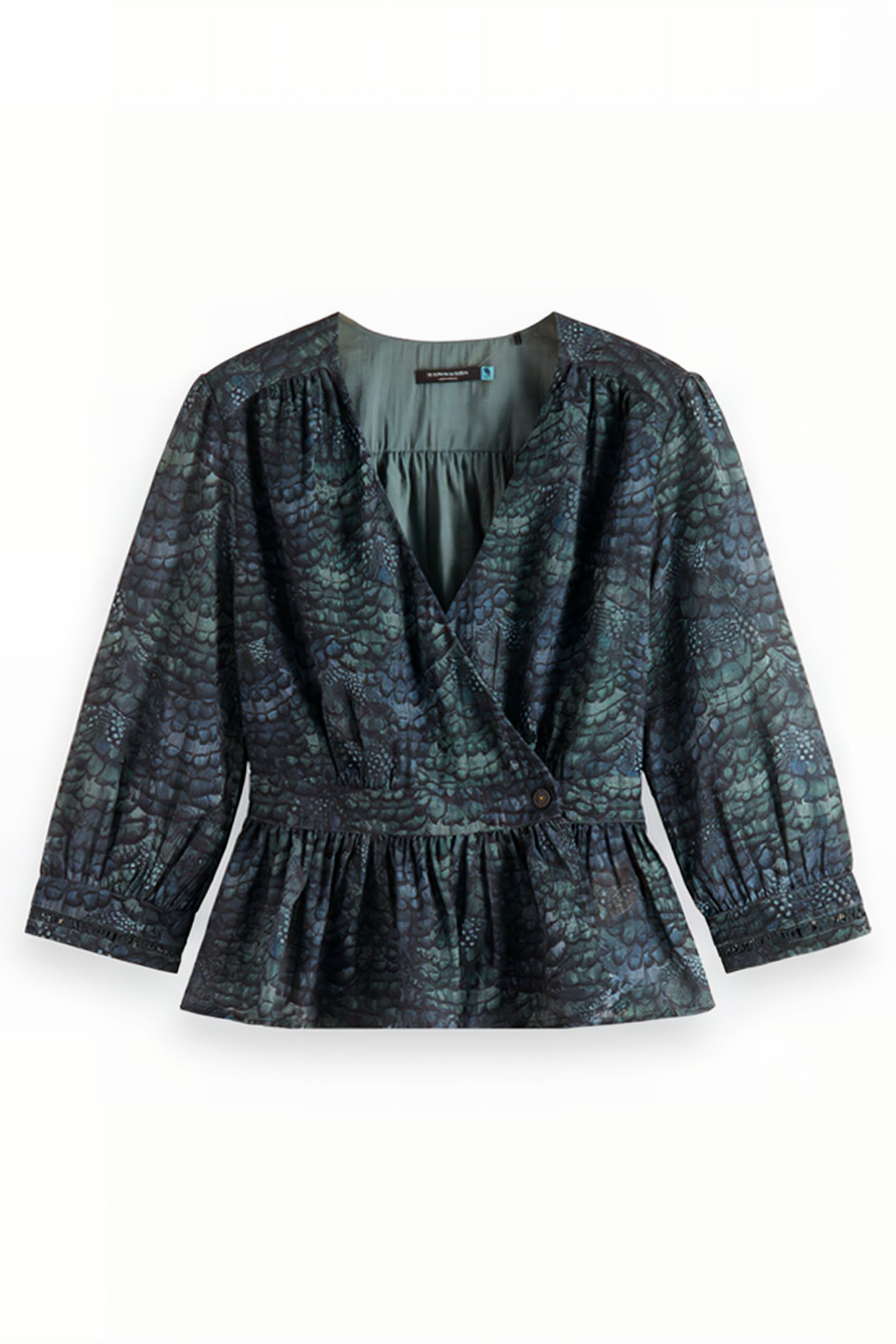 WRAP TOP FEATHER BOTTLE GREEN 4