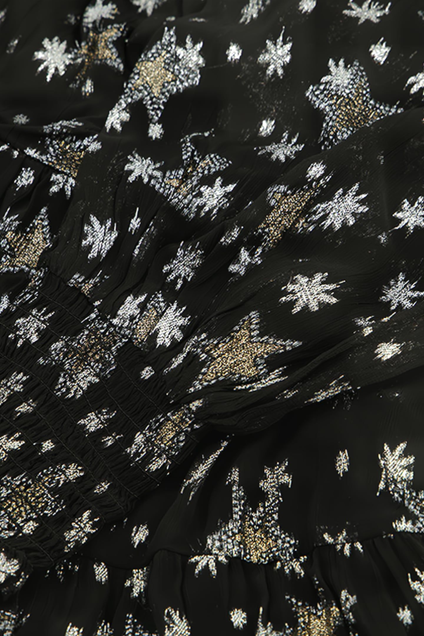 FOLIE DRESS BLACK/SILVER 3