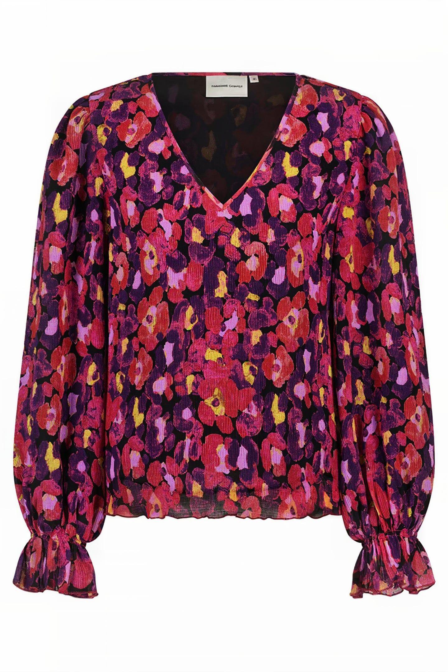 PAULETTA TOP SUNSET ORANGE/BLACK 4