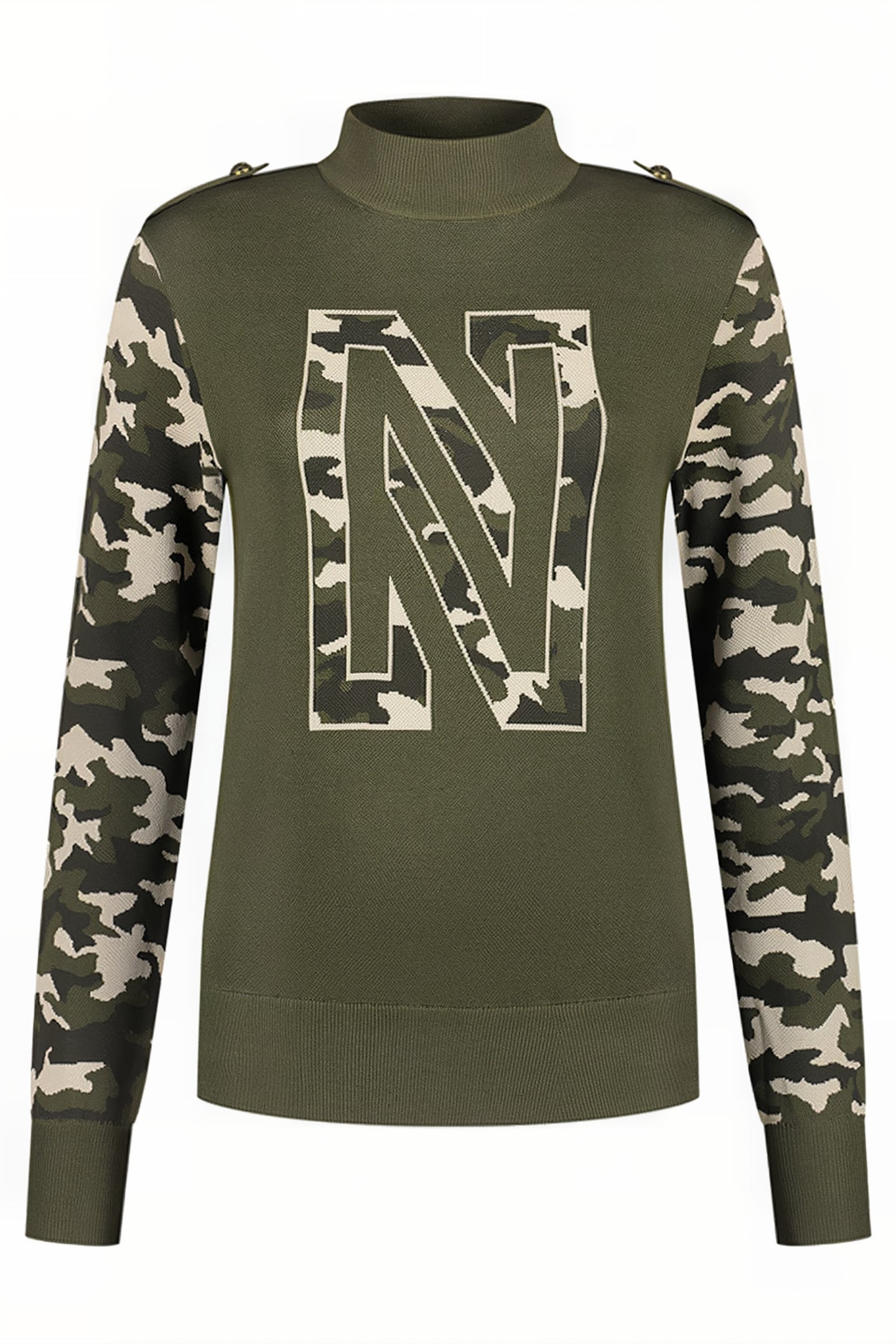 AGRETA PULL COMBAT GREEN 1