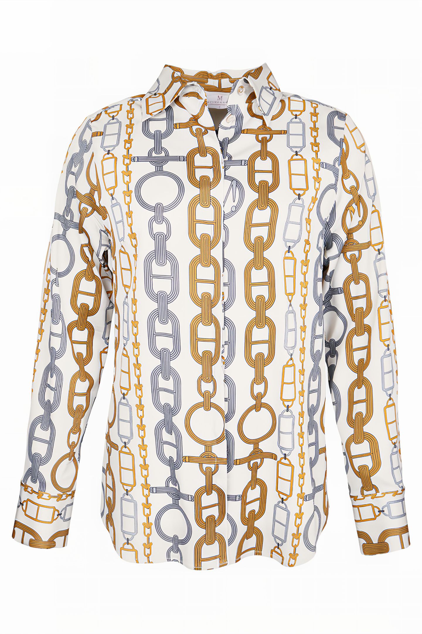 BLOUSE ST. DENIS ECRU CHAINS 3