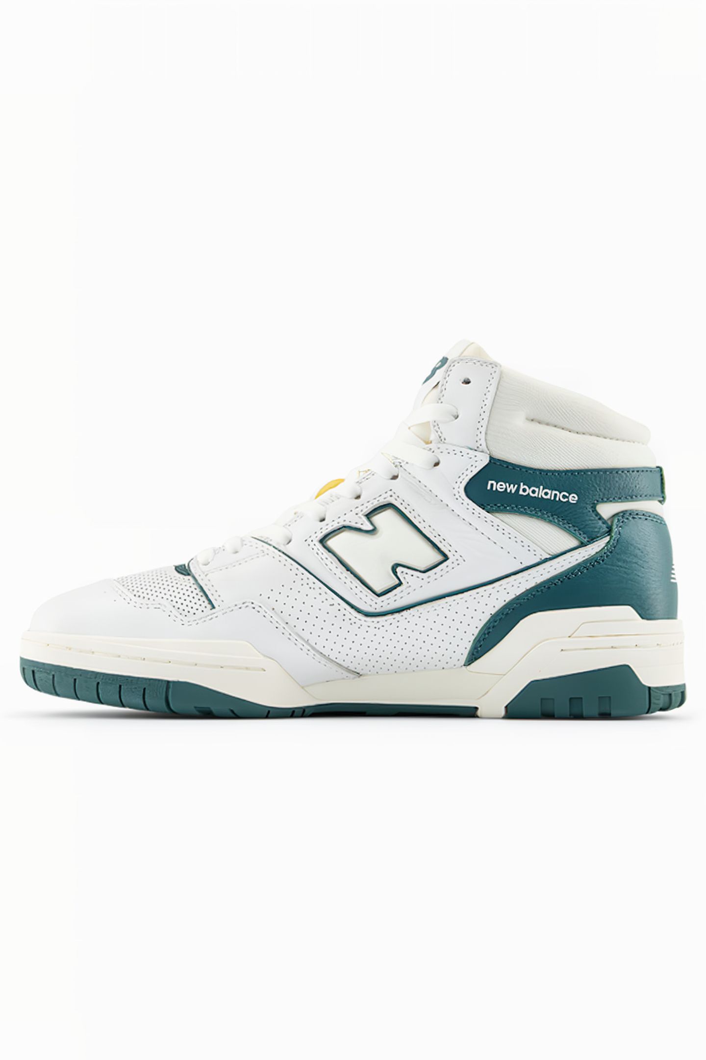 BB650RGR SNEAKERS IN WHITE & GREEN 7