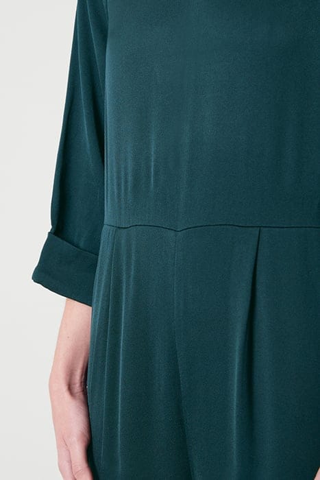 ROUND COLLAR 7/8 SLEEVES JUMPSUIT PERROQUET 6