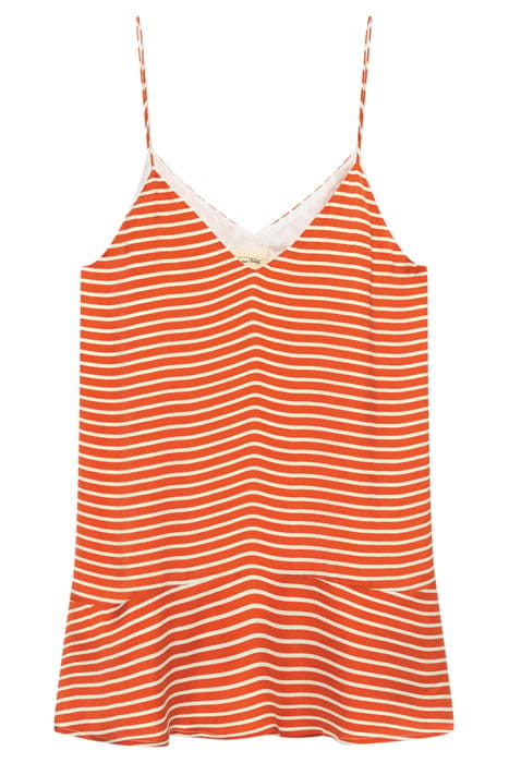 V COLLAR PRINTED TOP CABANON 4