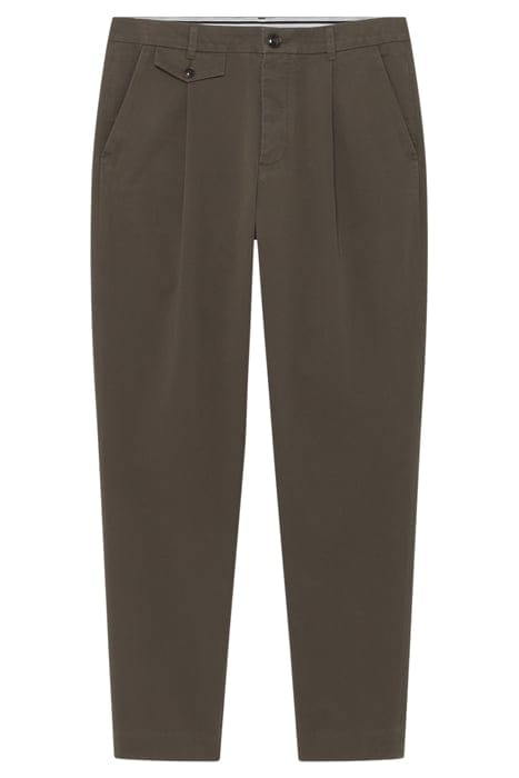 CHINO CARROT PANTS GRIZZLY 4