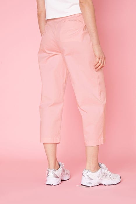 WIDE CHINO TROUSERS EGLANTINE 2