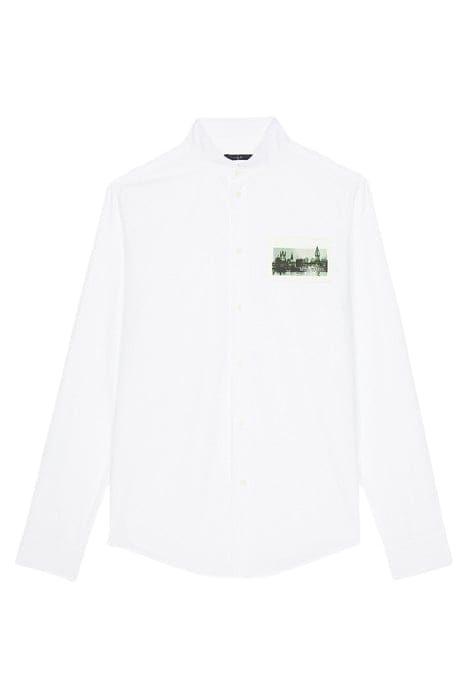 RONAN CASUAL SHIRT IN WHITE 4