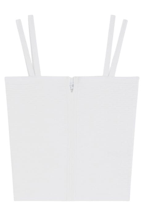 NICEA TANK TOP IN WHITE 4