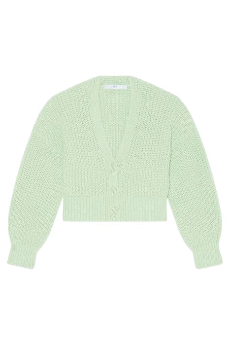 UBERTA CARDIGAN IN LIGHT GREEN 4