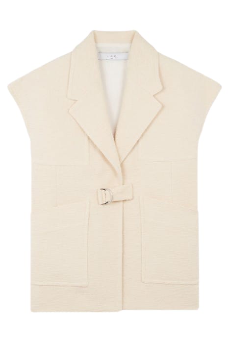 RENA VEST IN ECRU 4