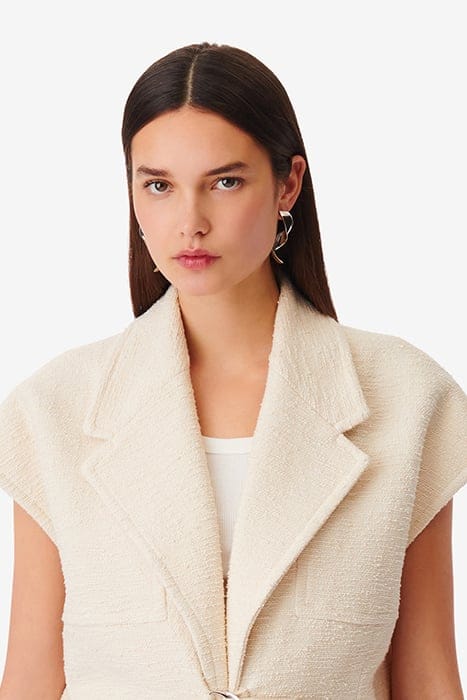 RENA VEST IN ECRU 5