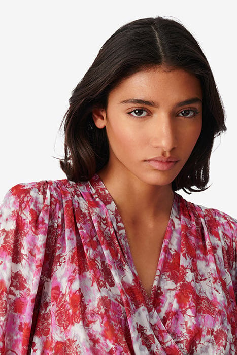 MAELLA BLOUSE IN RED MULTICO 6