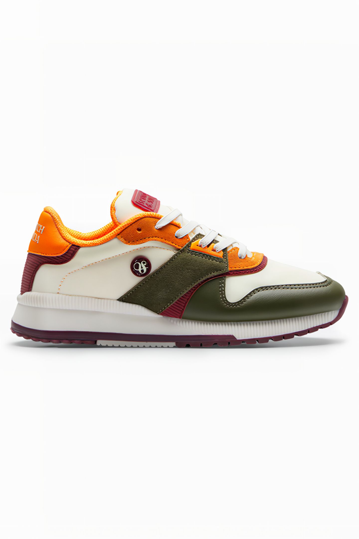 GIRLS VIVINA SNEAKER ARMY GREEN MULTI 1