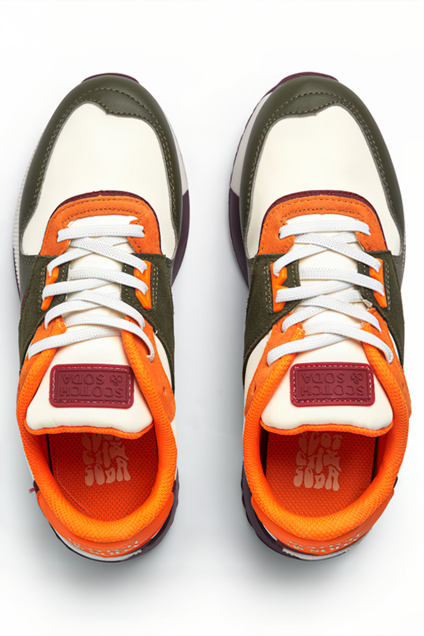 GIRLS VIVINA SNEAKER ARMY GREEN MULTI 3