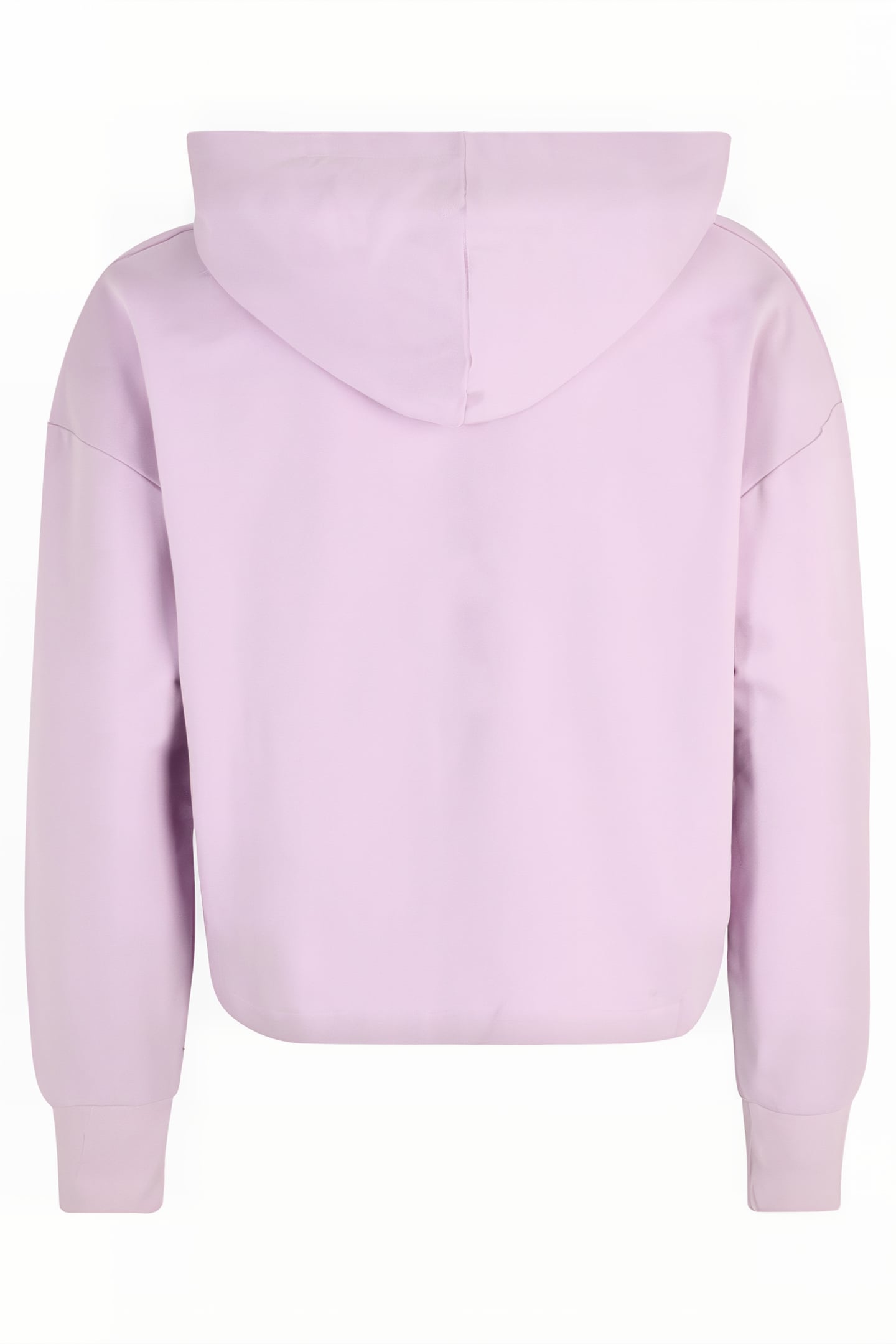 BURGHAUN CROPPED HOODY FAIR ORCHID 2
