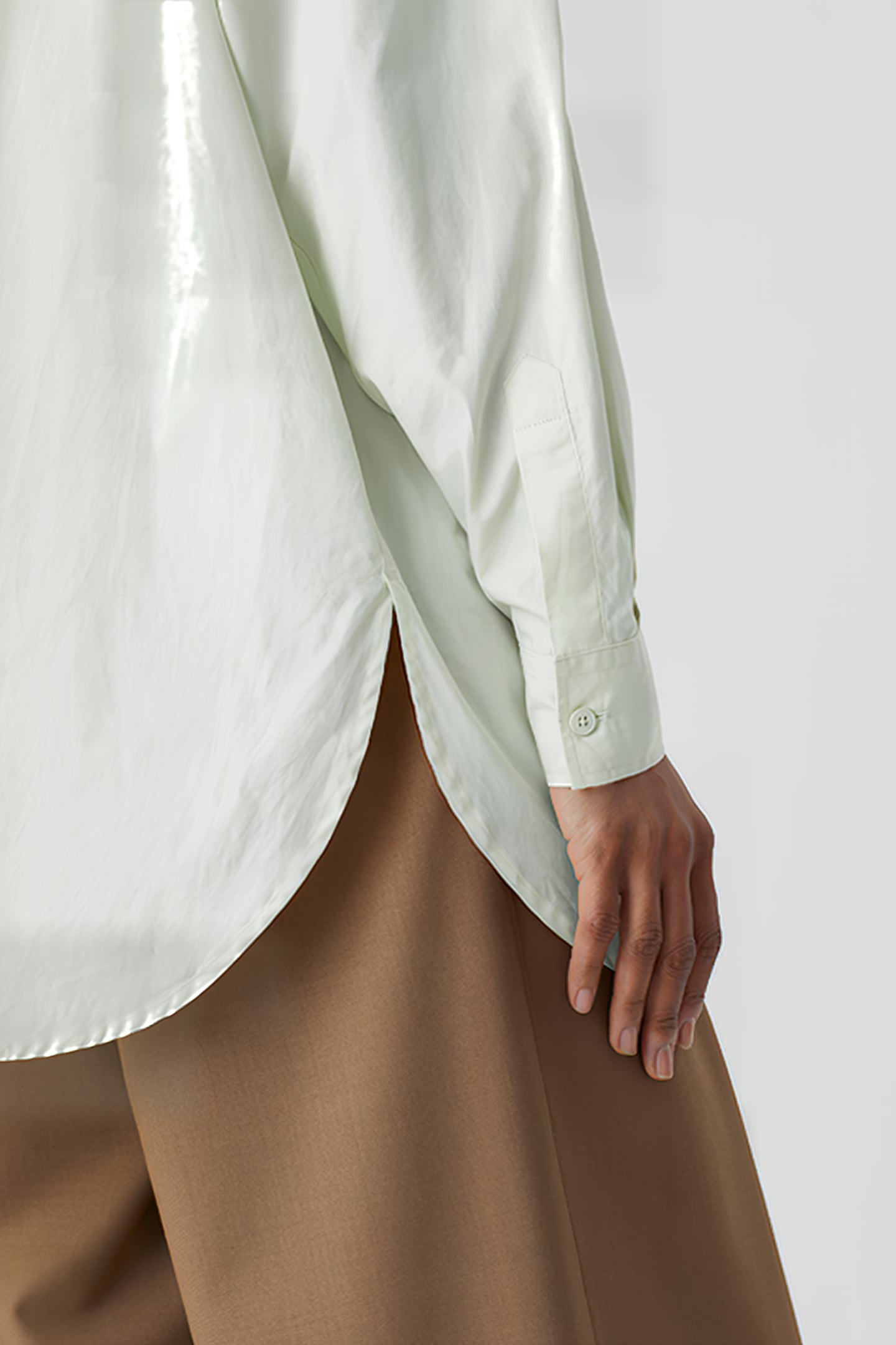 BASIC SHIRT SHIRTS & BLOUSES FRESH MINT 4
