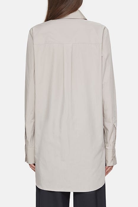 FITTED LONG BLOUSE SHIRTS & BLOUSES PLASTER BEIGE 2