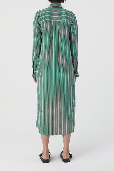 MAXI SHIRT DRESS DRESSES NEW GREEN 2