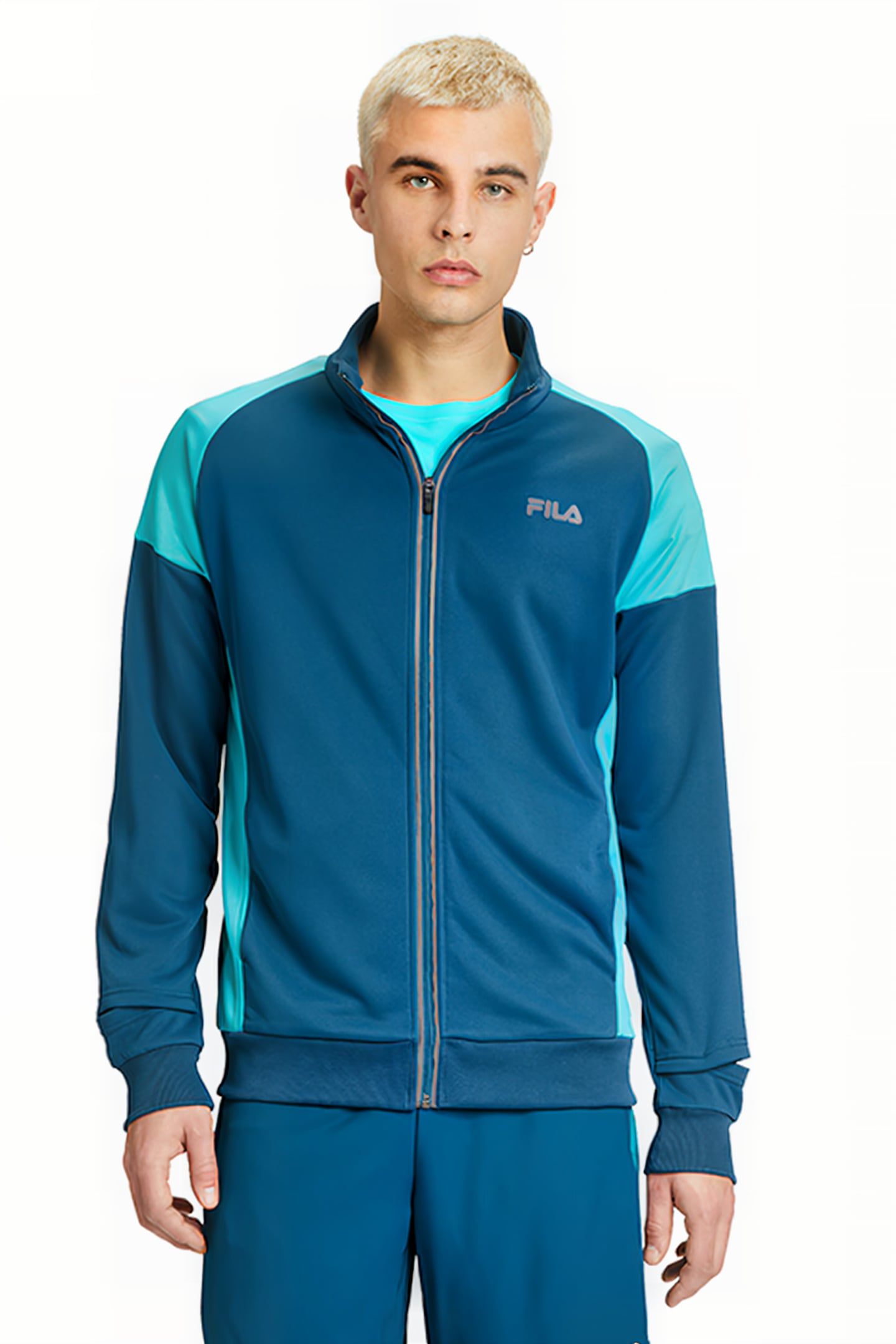 TEOLO TRACK JACKET BLUE CORAL-CERAMIC 1