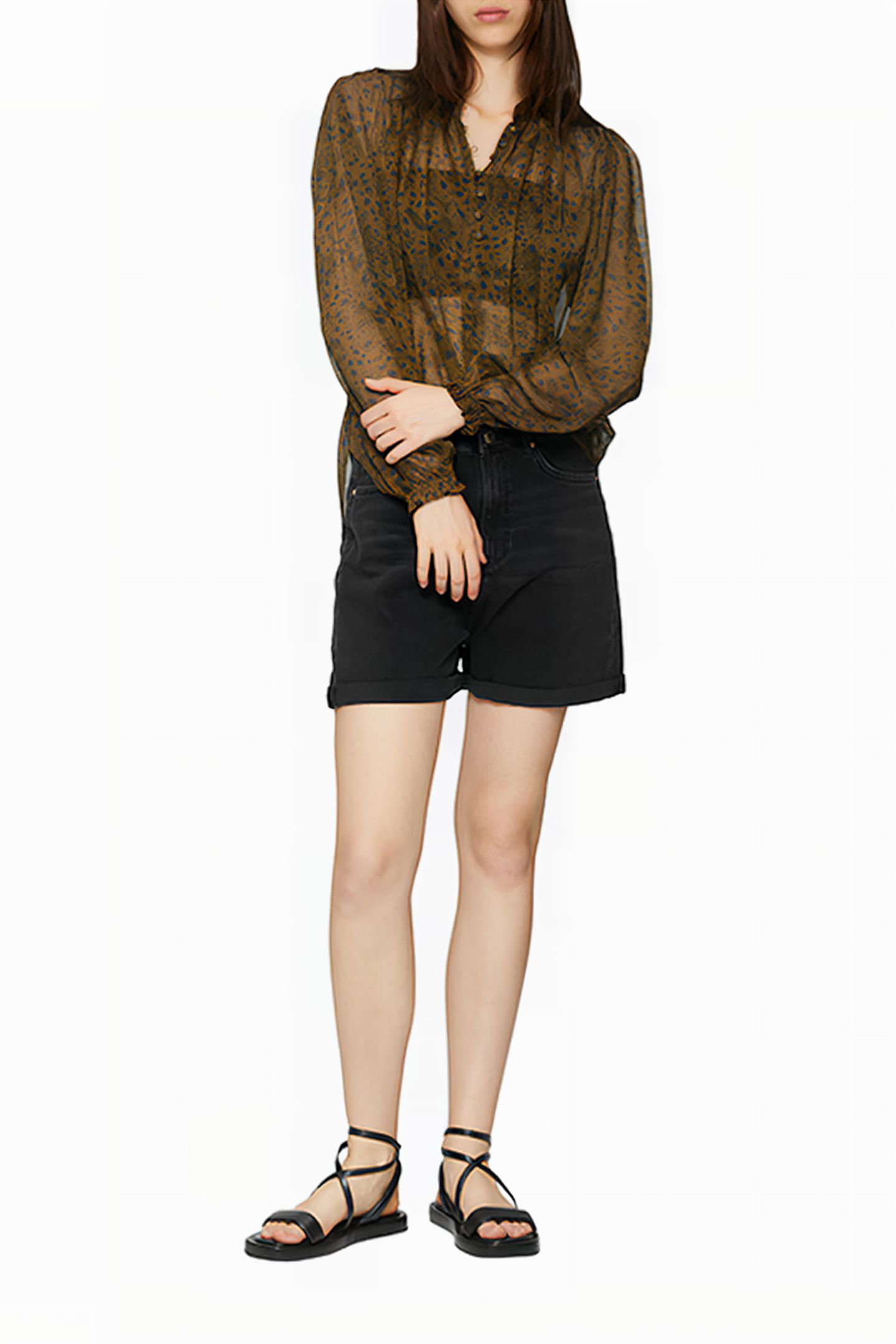 S.OLIVER-QS BLOUSES GREEN-DARK 1