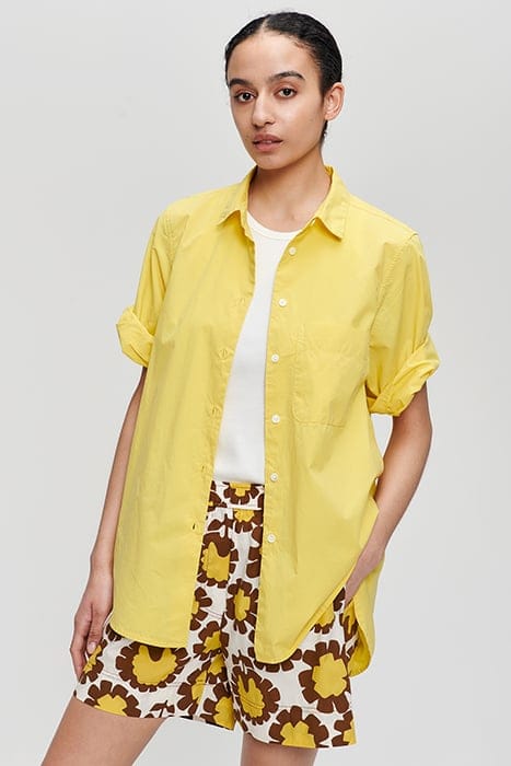 COTTON PRINTED SHORT YELLOW 5