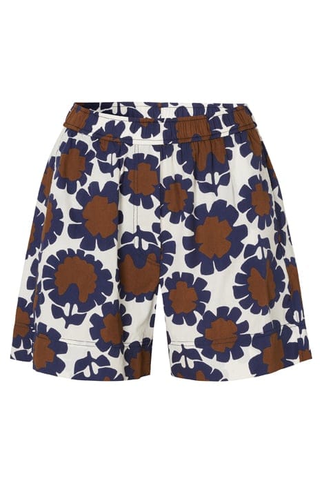 COTTON PRINTED SHORT JAPAN BLUE 3