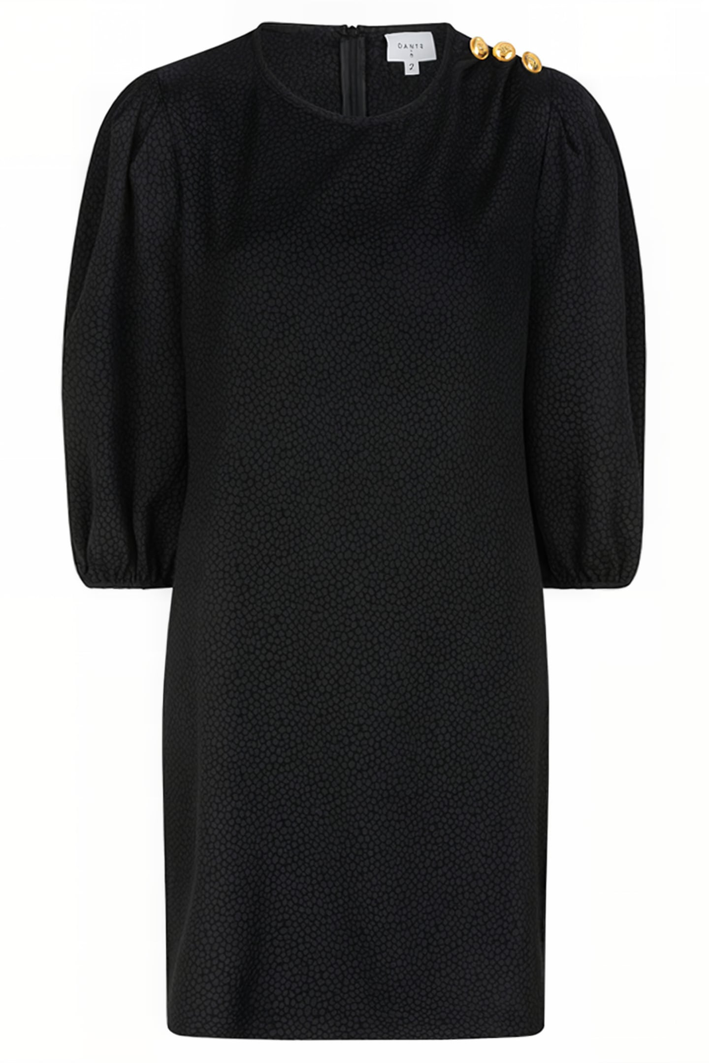 FONDA STRUCTURED MINI DRESS RAVEN 3