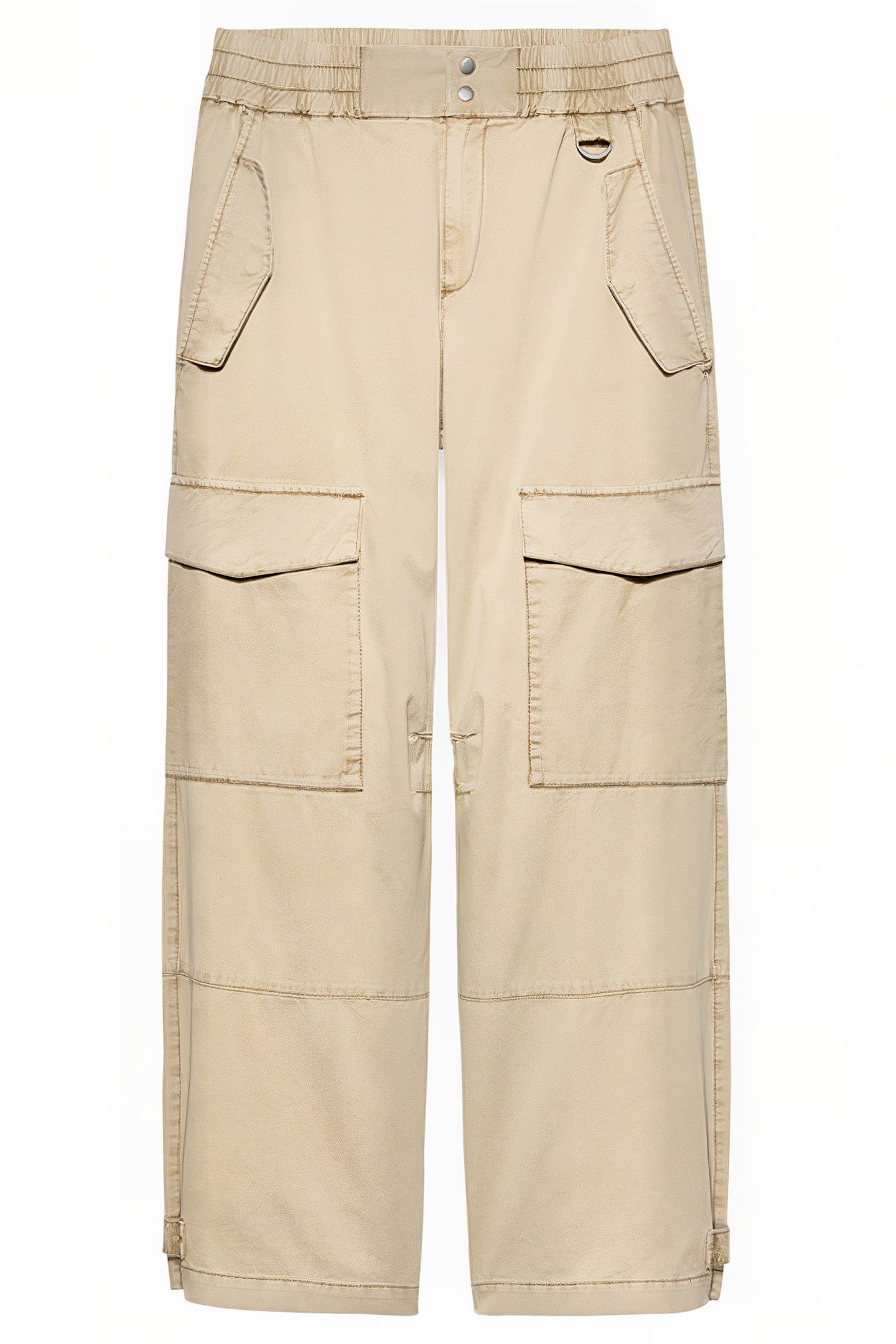 CARGO LONG TROUSERS WARM SESAME 3