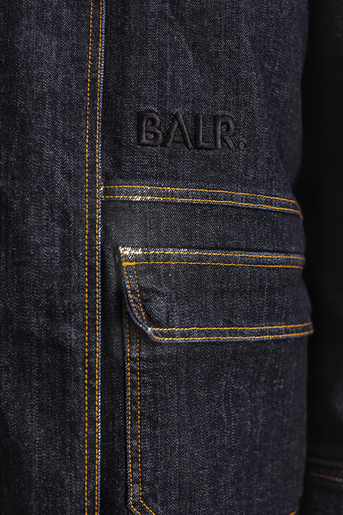KEVIN LOOSE RAW UNISEX DENIM JACKET RAW 5